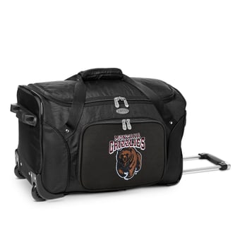 MOJO Black Montana Grizzlies 22" 2-Wheeled Duffel Bag