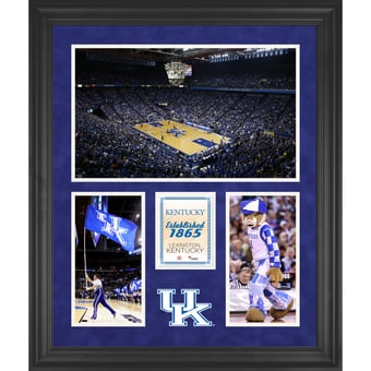 Kentucky Wildcats Commonwealth Stadium Framed 20" x 24" 3-Opening Collage