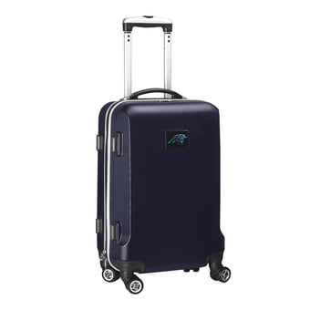 Navy Carolina Panthers 20" 8-Wheel Hardcase Spinner Carry-On
