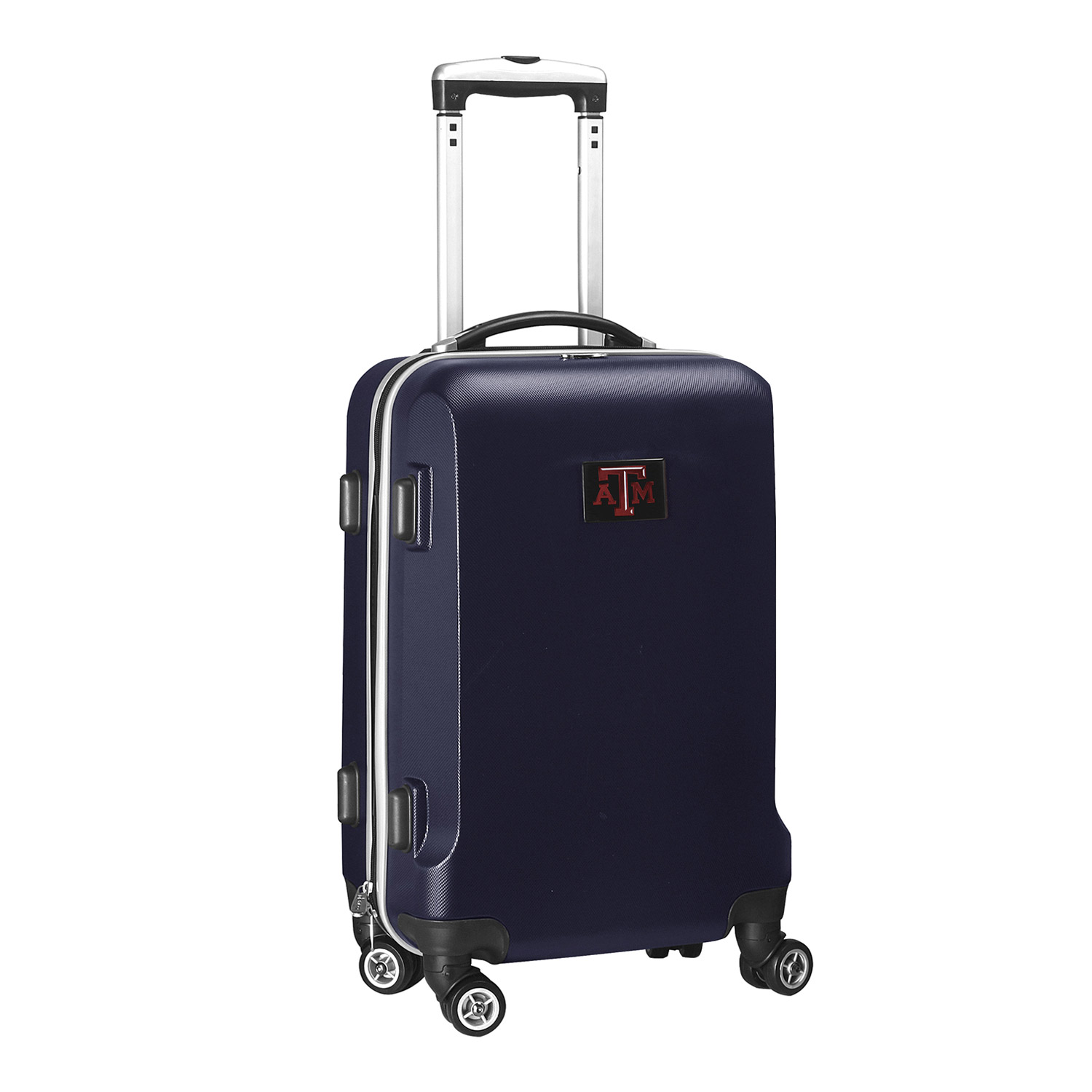 MOJO Navy Texas A&M Aggies 21" 8-Wheel Hardcase Spinner Carry-On Luggage