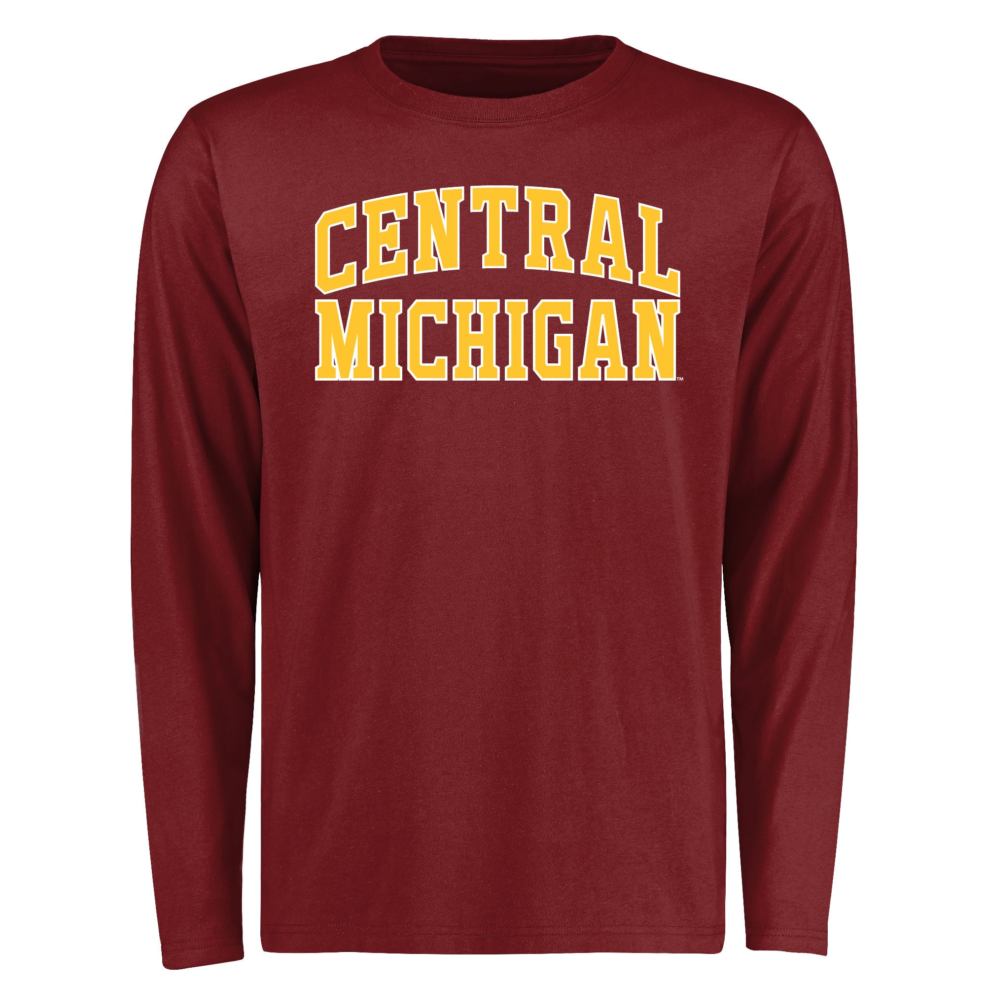 Men's Maroon Cent. Michigan Chippewas Everyday Long Sleeve T-Shirt