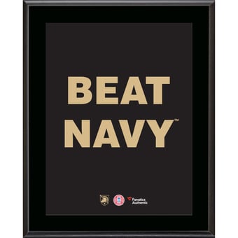 Army Black Knights 2015 Beat Navy 10.5" x 13" Sublimated Plaque
