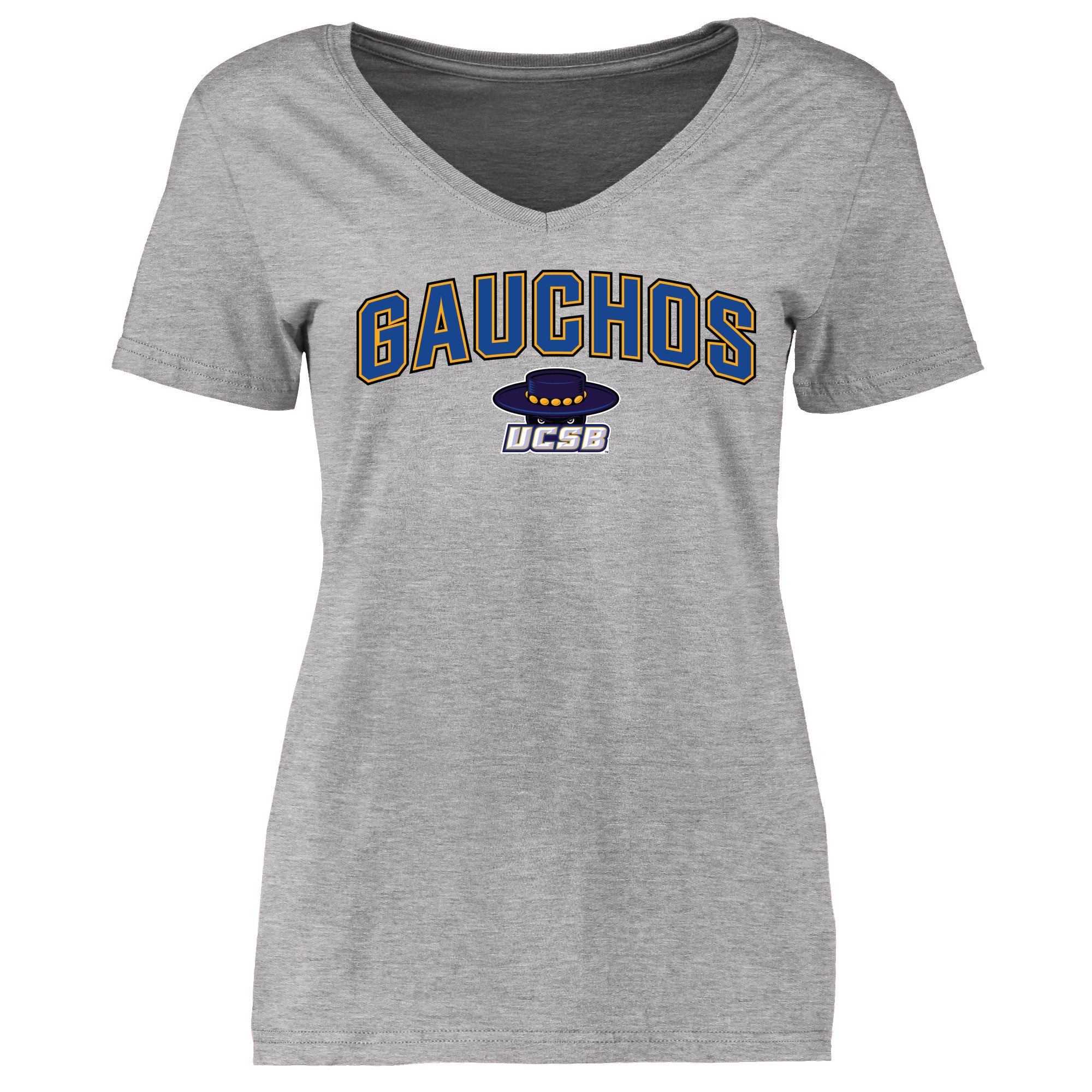 Women’s Ash UC Santa Barbara Gauchos Proud Mascot T-Shirt Women’s Ash UC Santa Barbara Gauchos Proud Mascot T-Shirt