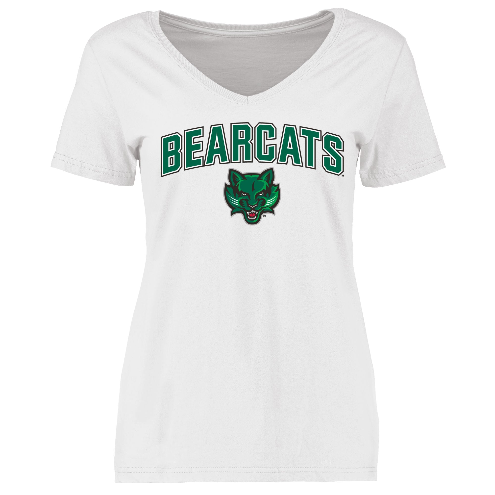 Women's White Binghamton Bearcats Proud Mascot T-Shirt