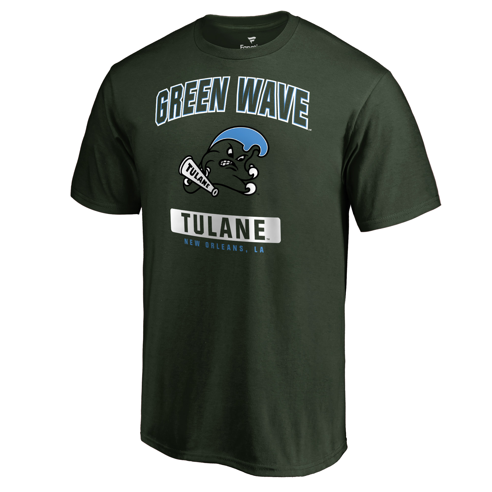 Men’s Green Tulane Green Wave Campus Icon T-Shirt Men’s Green Tulane Green Wave Campus Icon T-Shirt