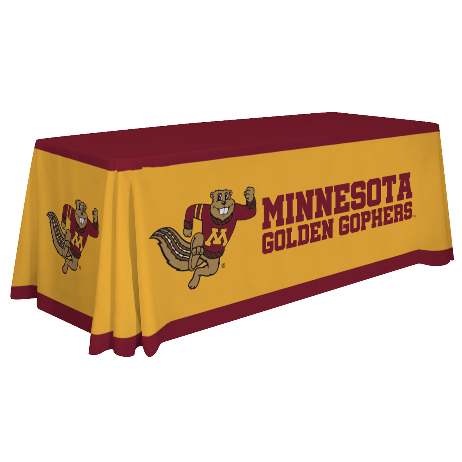 Minnesota Golden Gophers 6' Maroon M Table Throw
