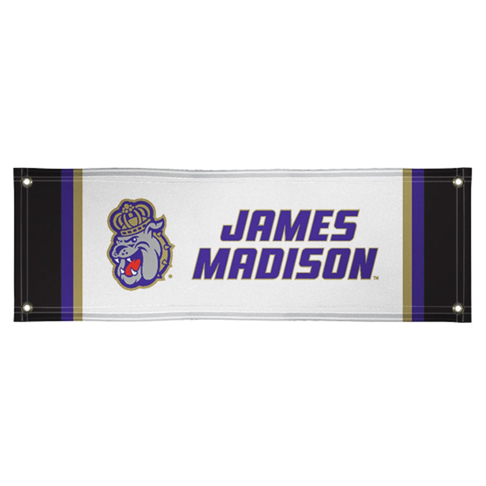James Madison Dukes 2' x 6' Vinyl Banner