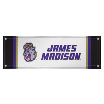 James Madison Dukes 2' x 6' Vinyl Banner