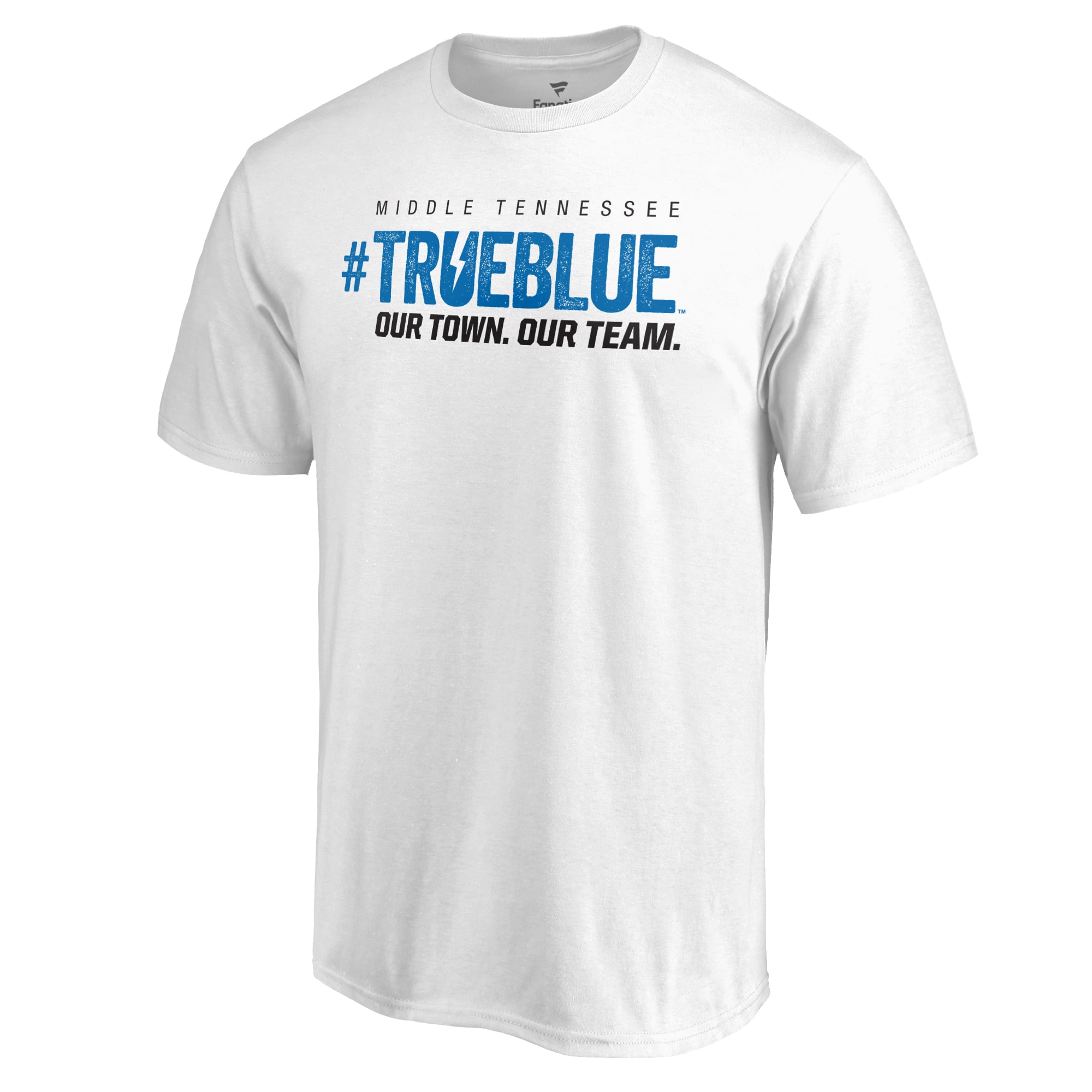 Men's White Middle Tennessee State Blue Raiders Alternate Logo One T-Shirt