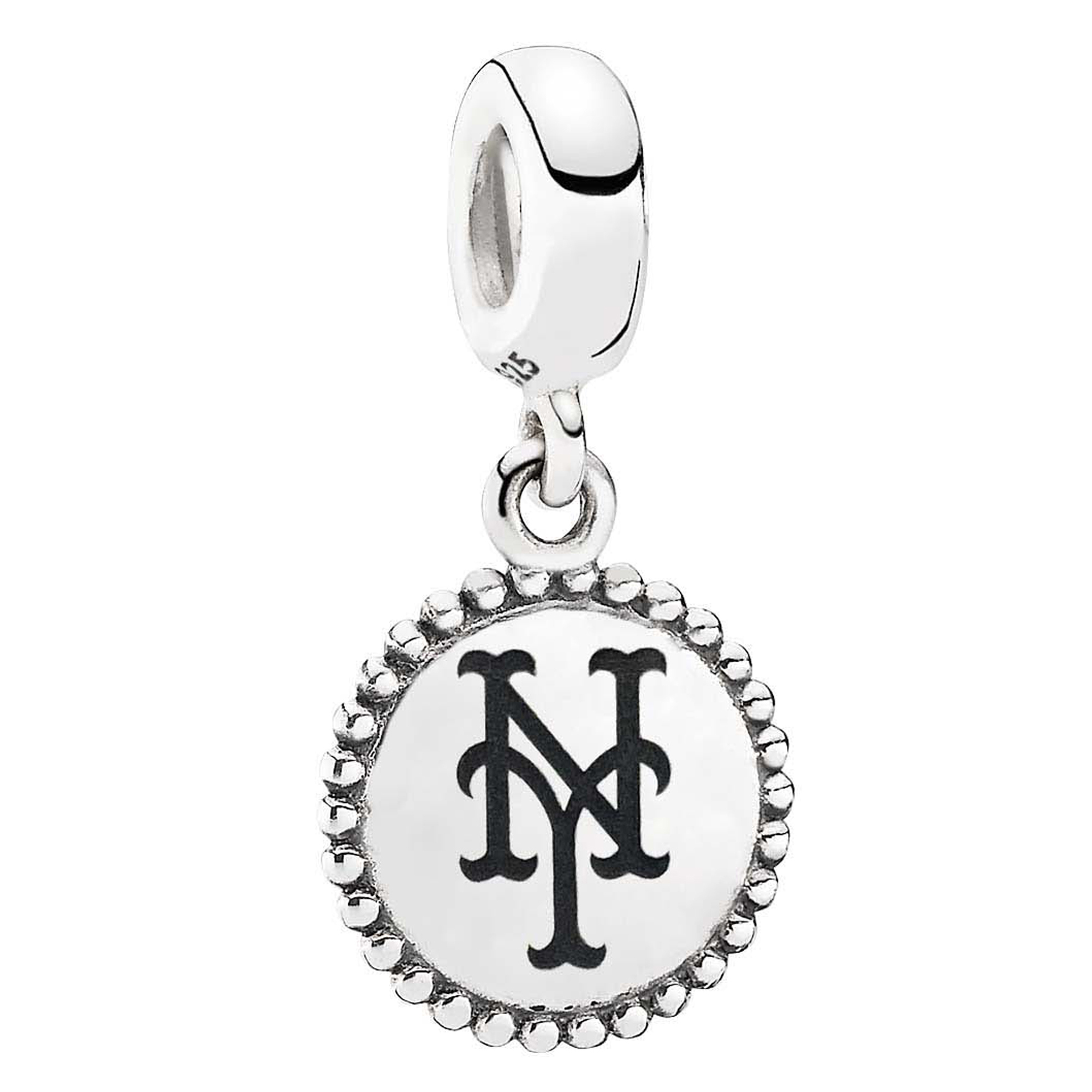 Women's Pandora New York Mets Unforgettable Moment Dangle Charm
