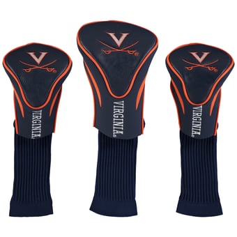 Virginia Cavaliers 3-Pack Contour Golf Club Head Covers