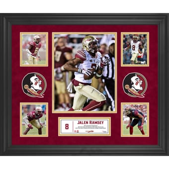 Jalen Ramsey Florida State Seminoles Framed 23'' x 27'' 5-Photo Collage