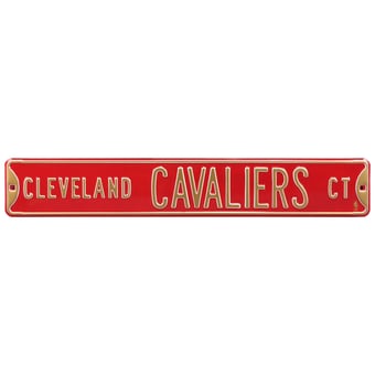 Cleveland Cavaliers 6" x 36" Steel Street Sign