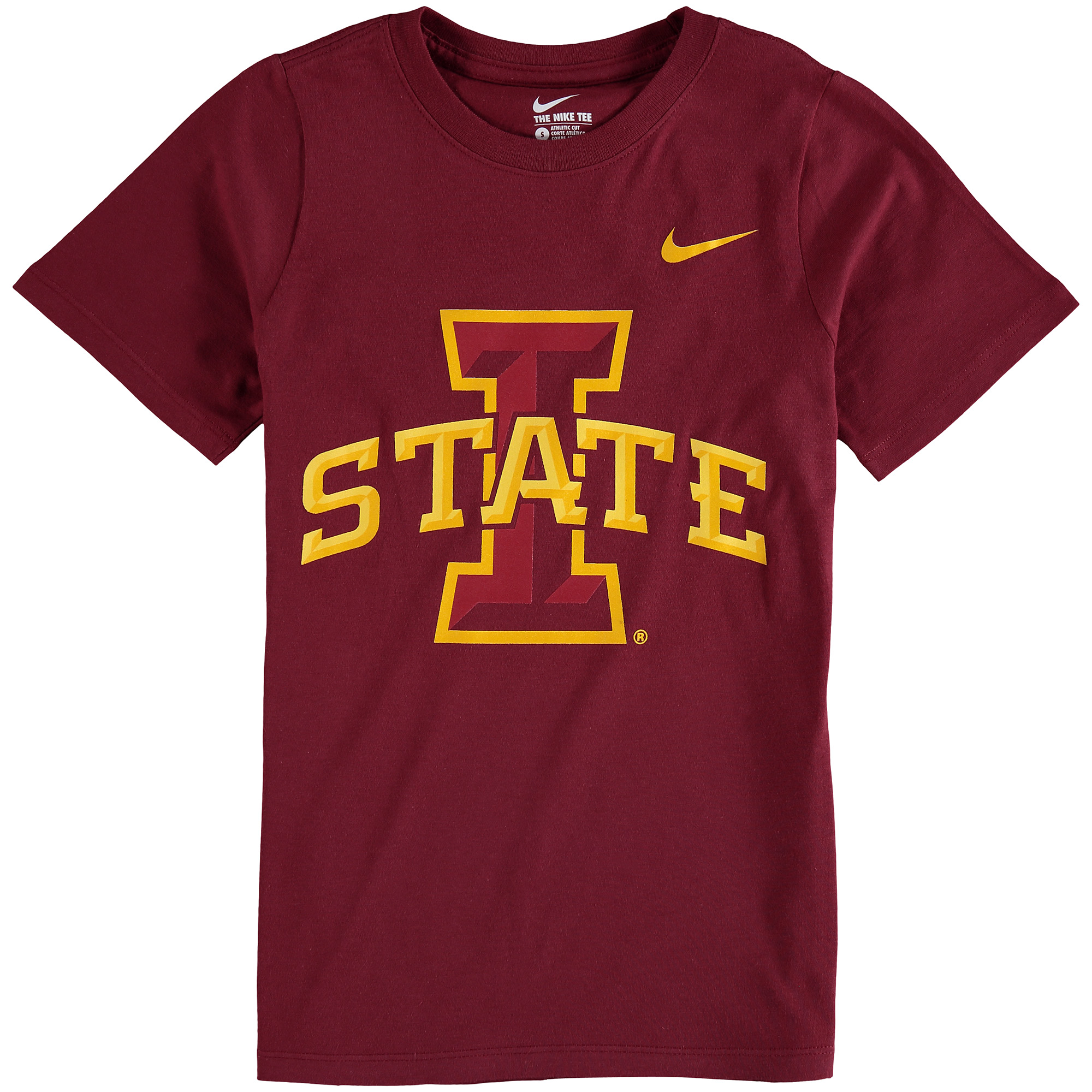 Youth Nike Cardinal Iowa State Cyclones Cotton Logo T-Shirt Youth Nike Cardinal Iowa State Cyclones Cotton Logo T-Shirt