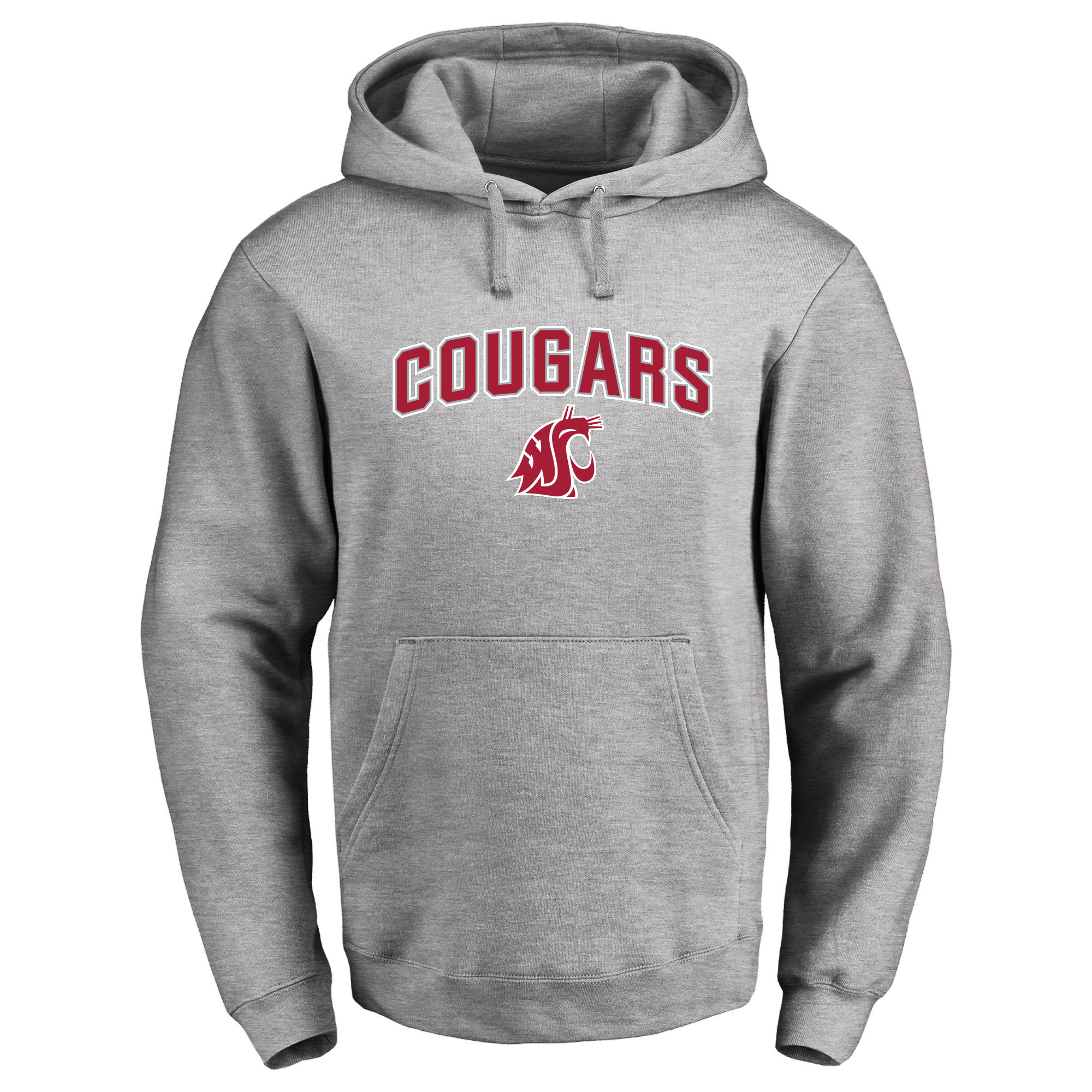 Men’s Ash Washington State Cougars Proud Mascot Pullover Hoodie