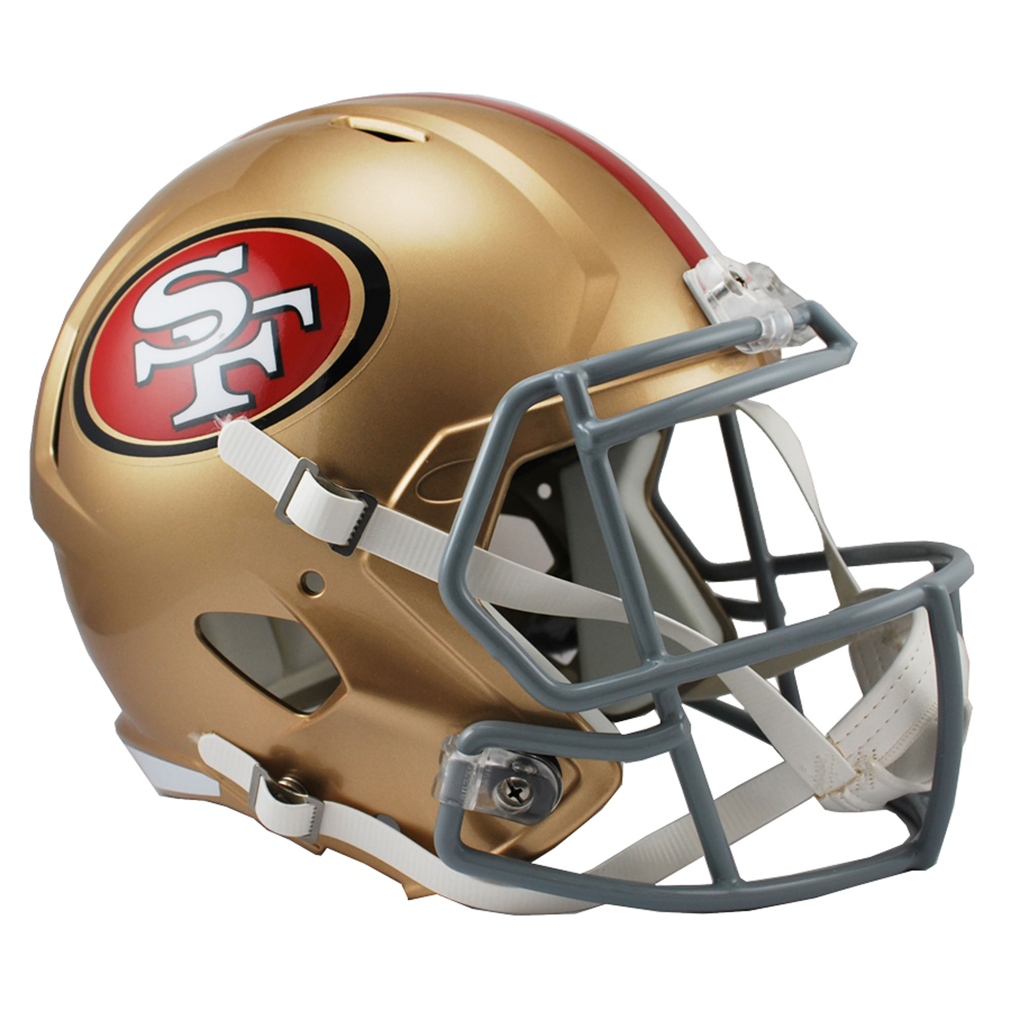 San Francisco 49ers Revolution Speed Display Full-Size Football Replica Helmet