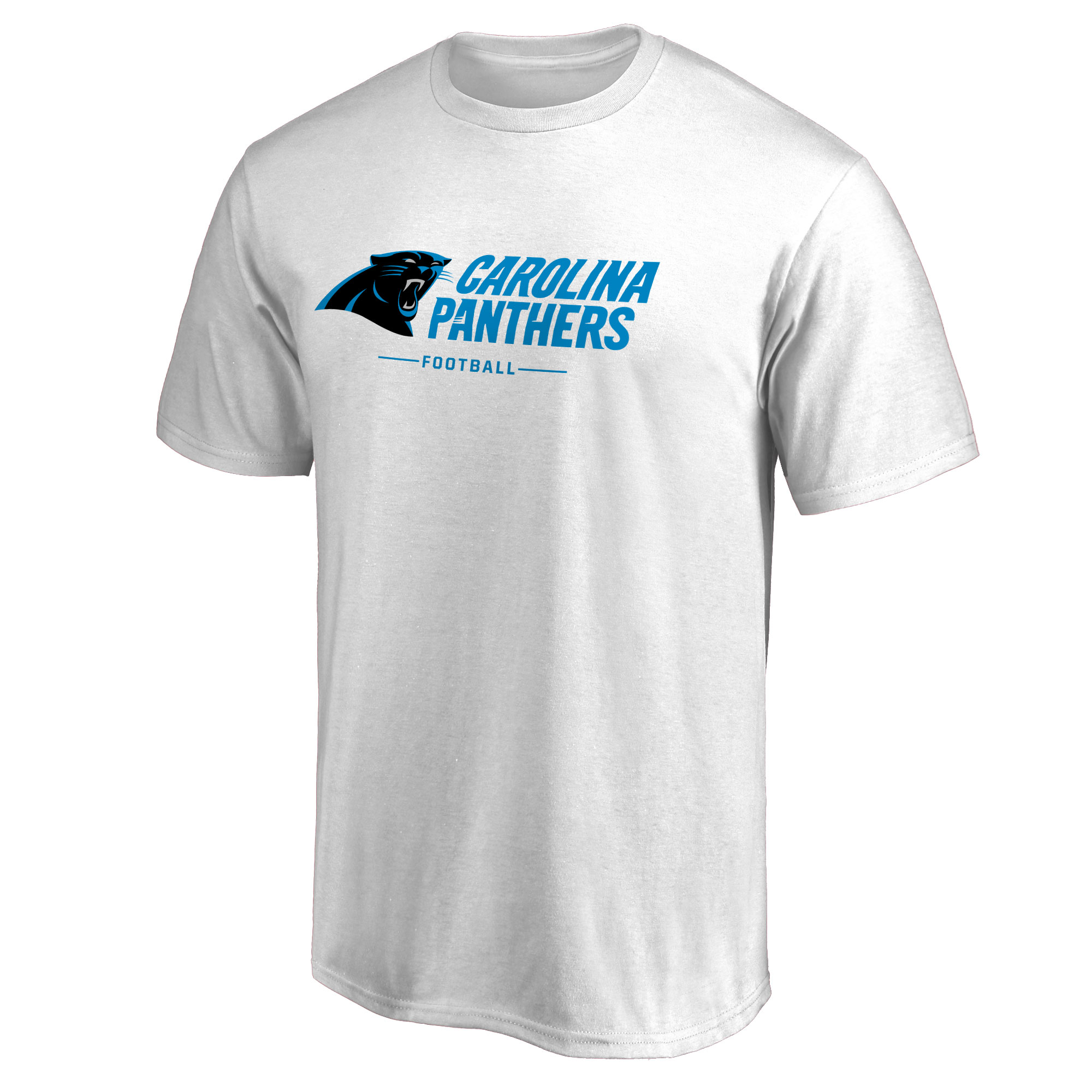 Men’s White Carolina Panthers Team Lockup T-Shirt Men’s White Carolina Panthers Team Lockup T-Shirt