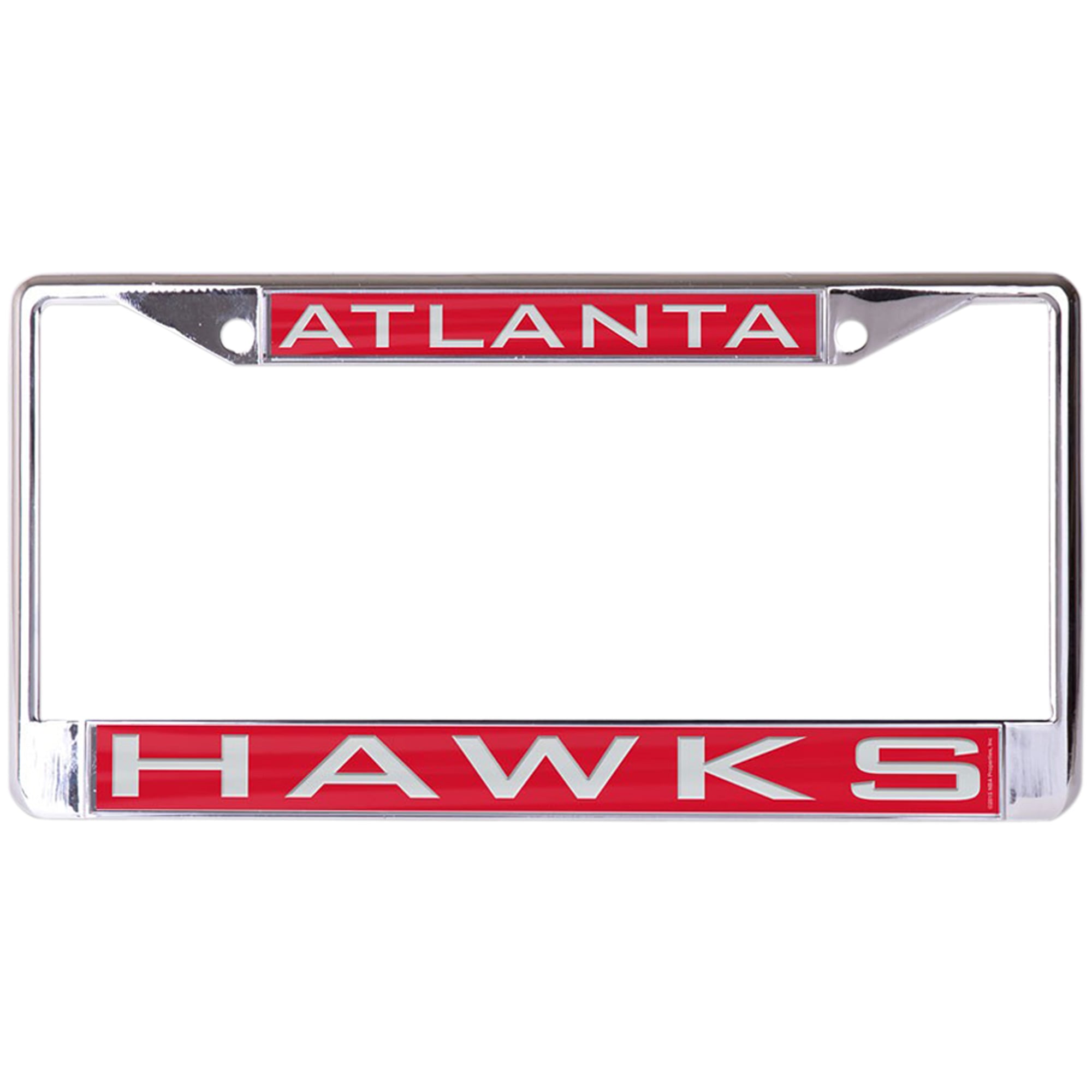 WinCraft Atlanta Hawks Laser Inlaid Metal License Plate Frame