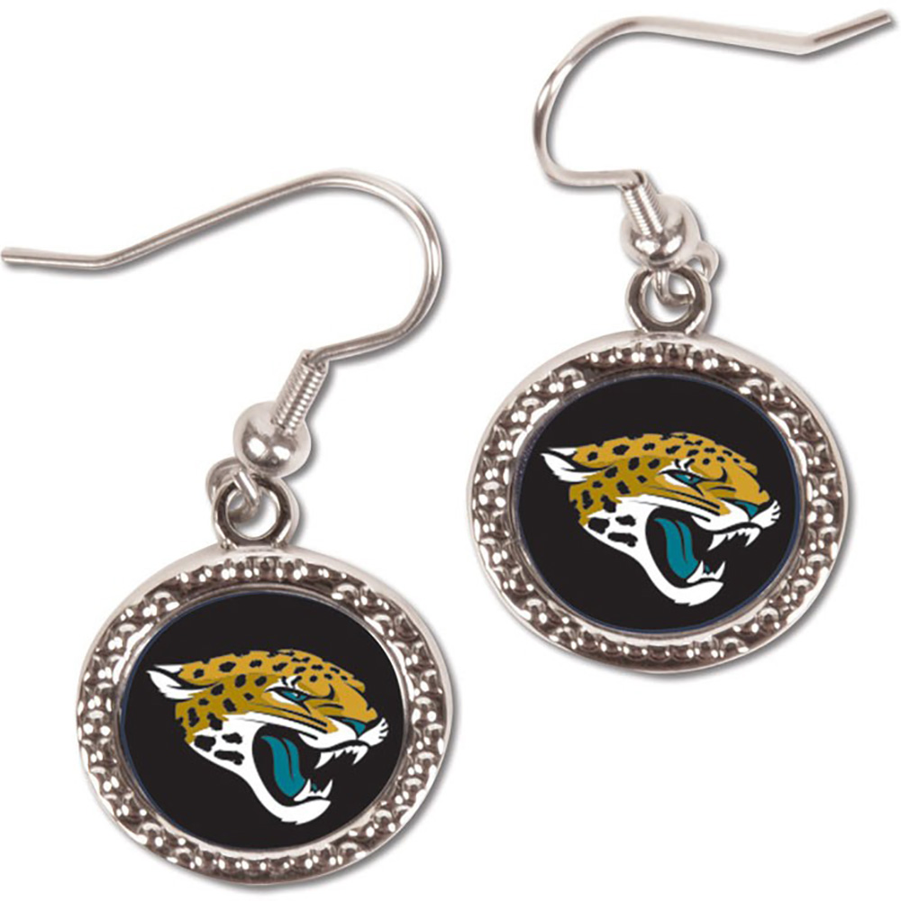 Women's WinCraft Jacksonville Jaguars Round Dangle Earrings