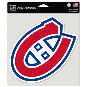 "WinCraft  Montreal Canadiens 8"" x 8"" Color Car Decal"