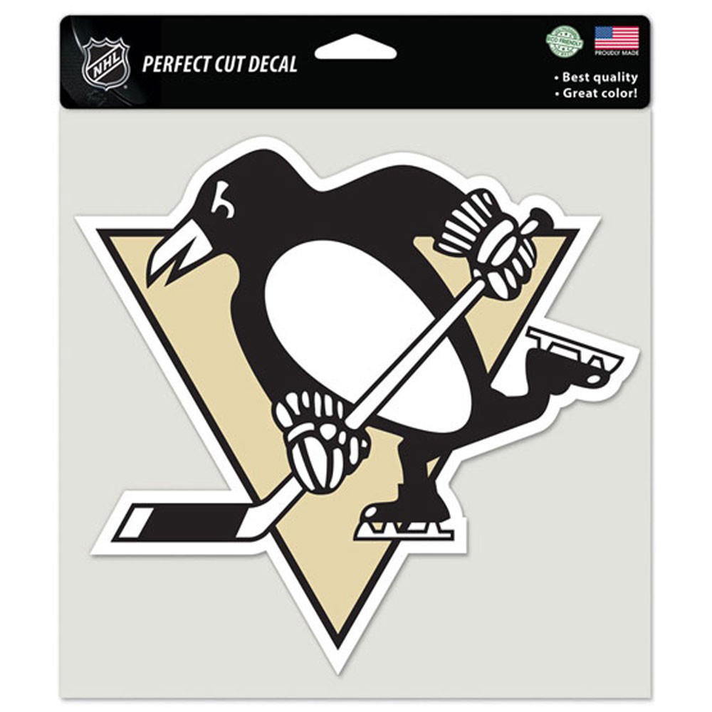WinCraft  Pittsburgh Penguins 8" x 8" Color Car Decal