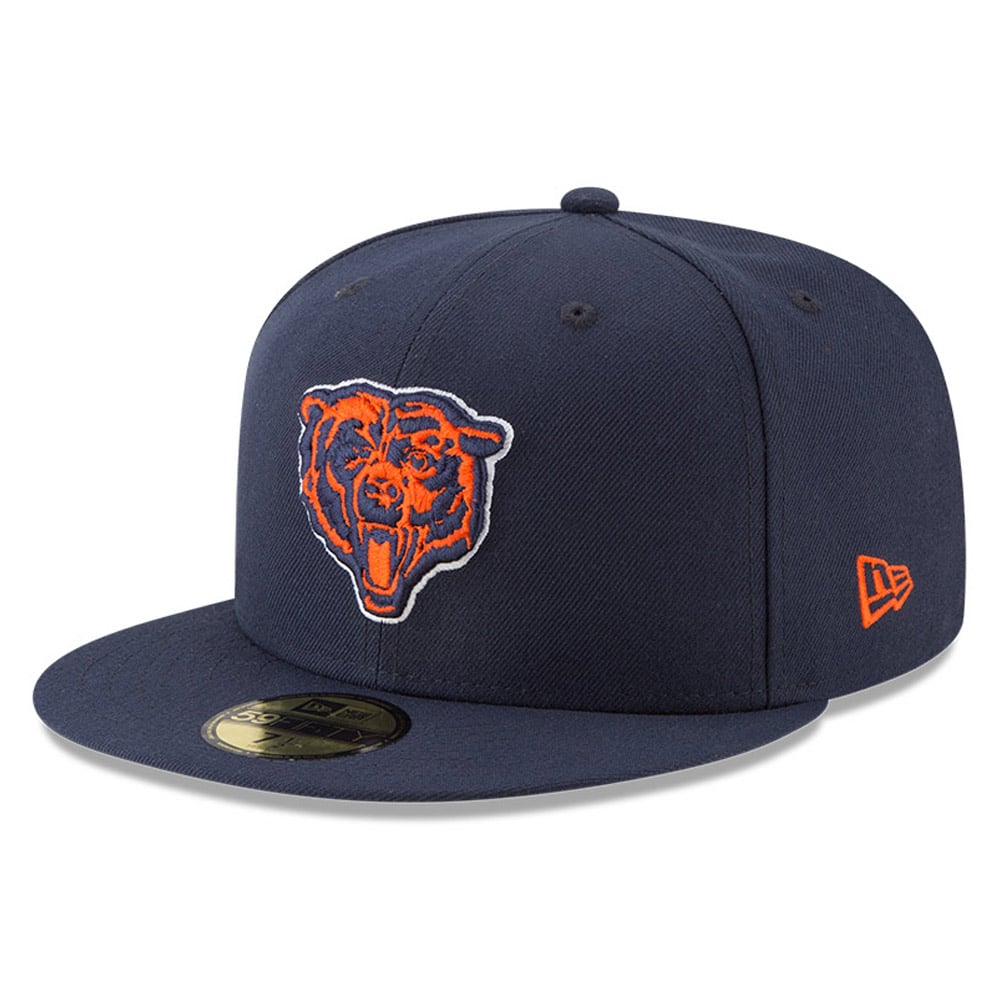 Men’s New Era Navy Chicago Bears 59FIFTY Fitted Hat Men’s New Era Navy Chicago Bears 59FIFTY Fitted Hat