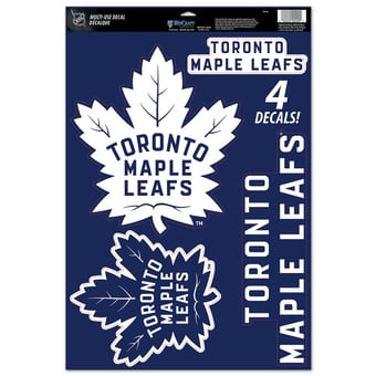WinCraft Toronto Maple Leafs 11" x 17" Multi-Use Decal Sheet