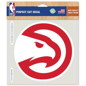 "WinCraft  Atlanta Hawks 8"" x 8"" Color Car Decal"