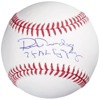 Ron Guidry New York Yankees Autographed Baseball with 78 AL CY Inscription