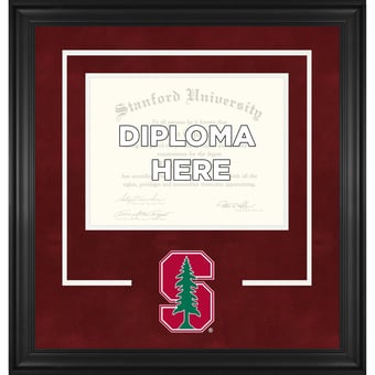 Stanford Cardinal Deluxe 8.5" x 11" Diploma Frame with Team Logo