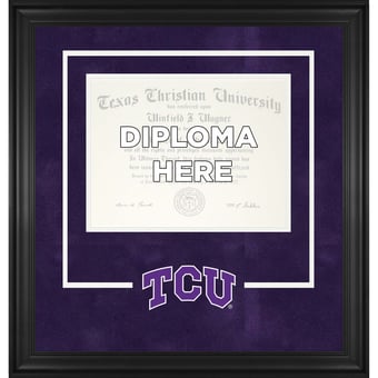 TCU Horned Frogs Deluxe 8.5" x 11" Diploma Frame with Team Logo