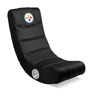 Black Pittsburgh Steelers Video Chair with Bluetooth