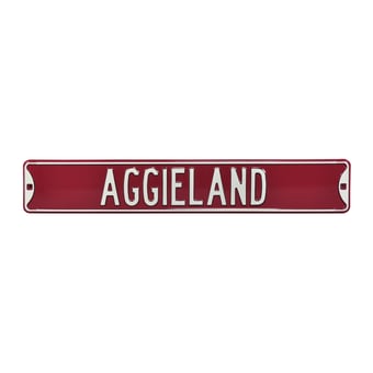 Maroon Texas A&M Aggies 6" x 36" College Ave Street Sign
