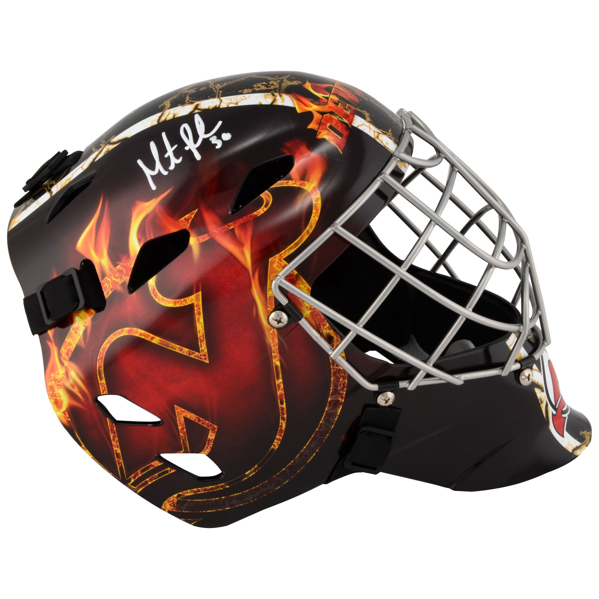 Martin Brodeur New Jersey Devils Autographed Replica Full-Size Goalie Mask