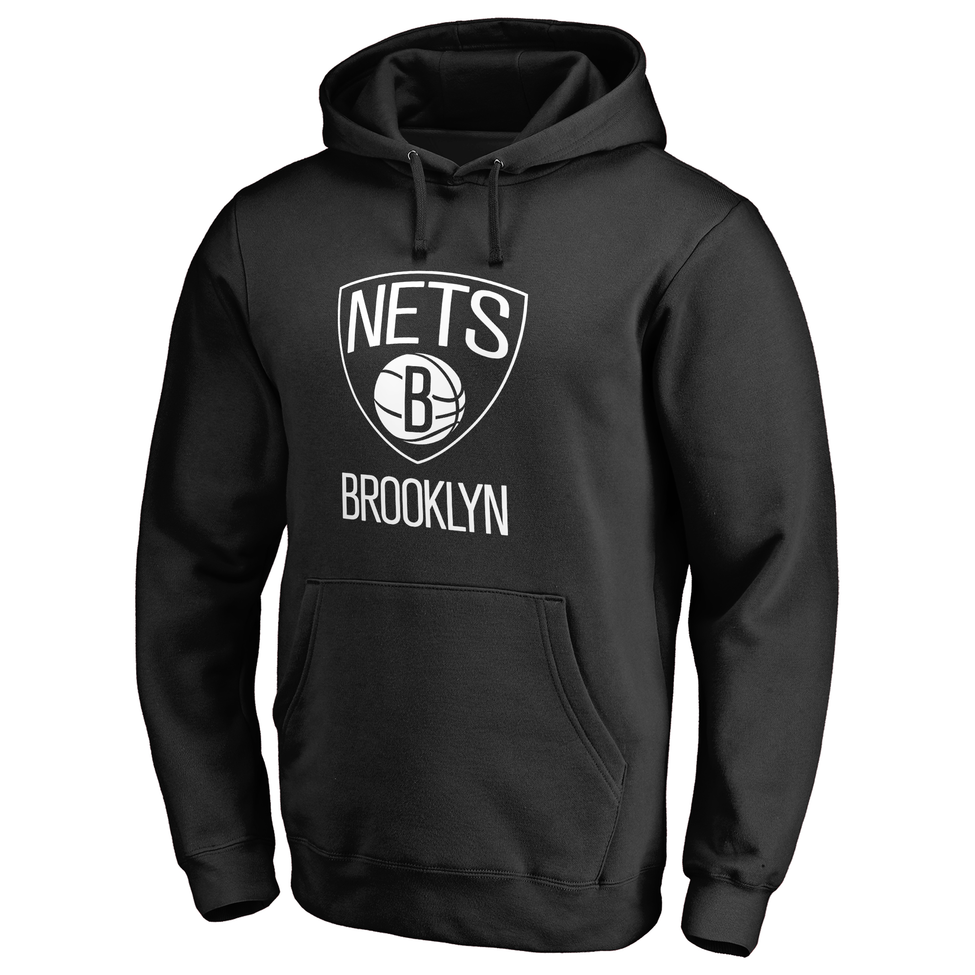 Men’s Black Brooklyn Nets Primary Logo Pullover Hoodie Men’s Black Brooklyn Nets Primary Logo Pullover Hoodie