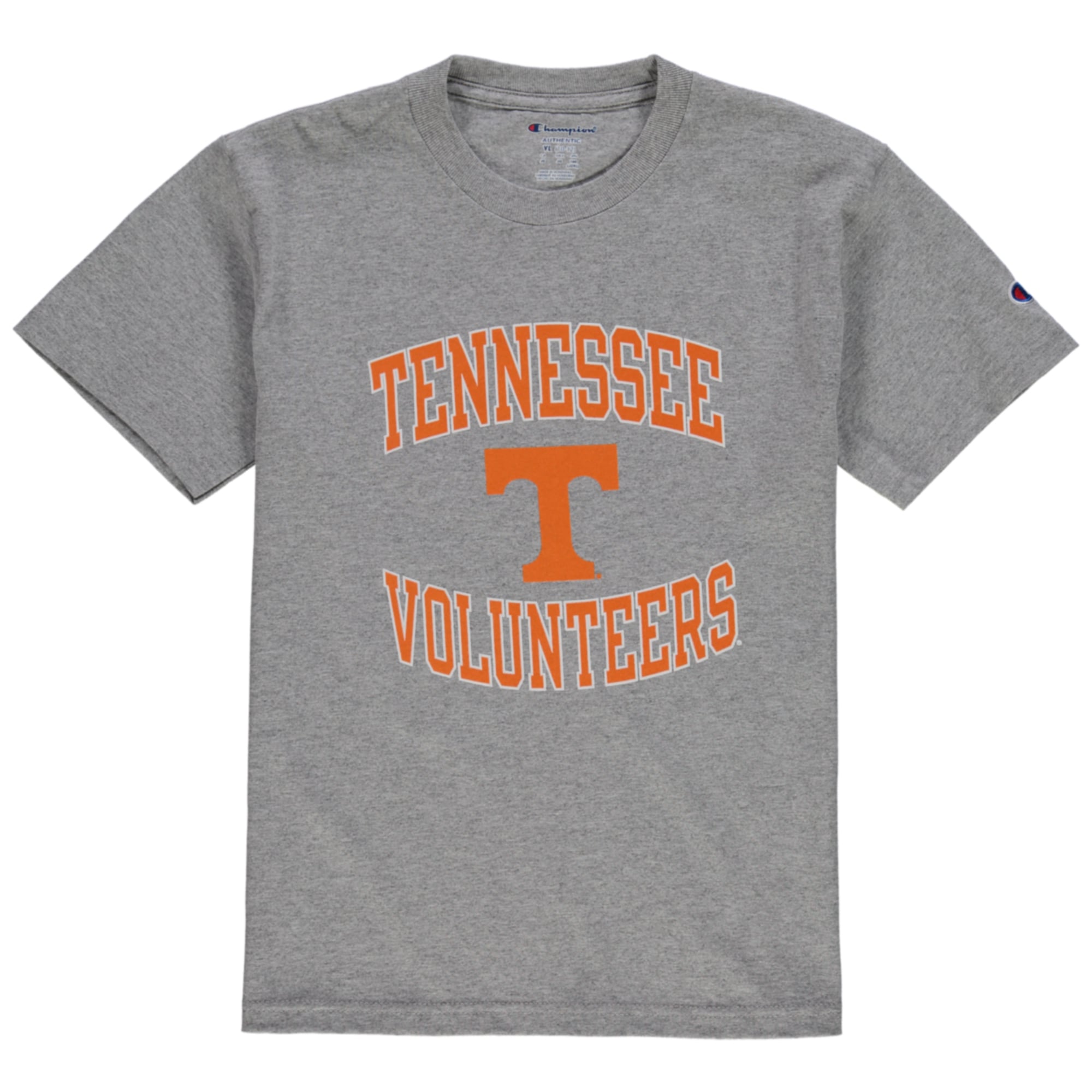 Youth Champion Gray Tennessee Volunteers Circling Team Jersey T-Shirt