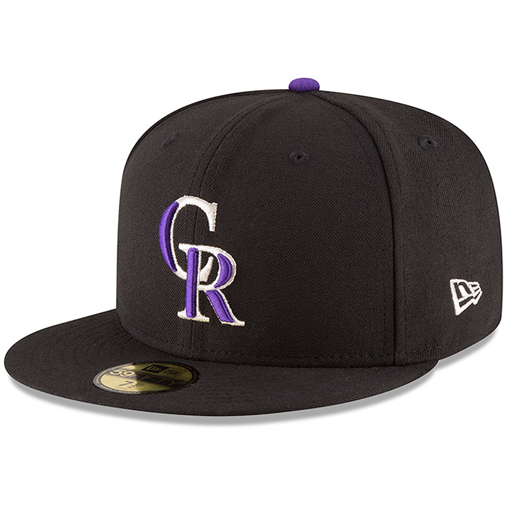 Men’s New Era Black Colorado Rockies Authentic Collection On Field 59FIFTY Structured Hat Men’s New Era Black Colorado Rockies Authentic Collection On Field 59FIFTY Structured Hat
