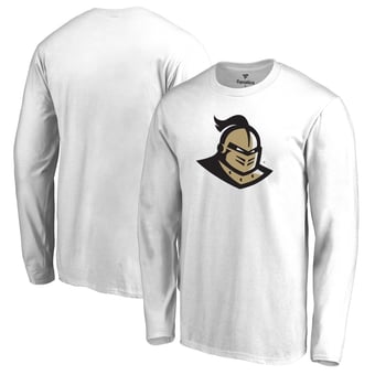 Men's White UCF Knights Primary Logo Long Sleeve T-Shirt
