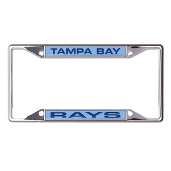 WinCraft Tampa Bay Rays Inlaid License Plate Frame