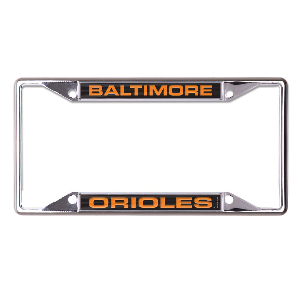 WinCraft Baltimore Orioles Inlaid License Plate Frame