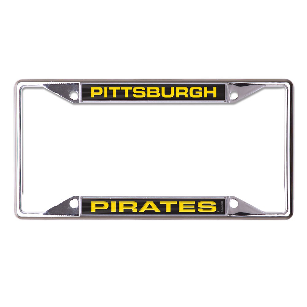 WinCraft Pittsburgh Pirates Inlaid License Plate Frame