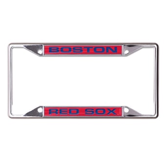 WinCraft Boston Red Sox Inlaid License Plate Frame