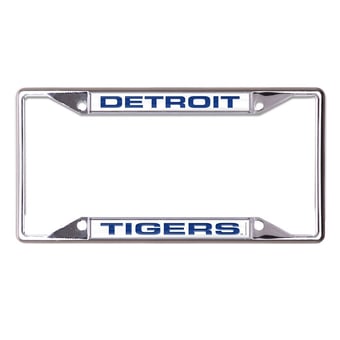 WinCraft Detroit Tigers Inlaid License Plate Frame