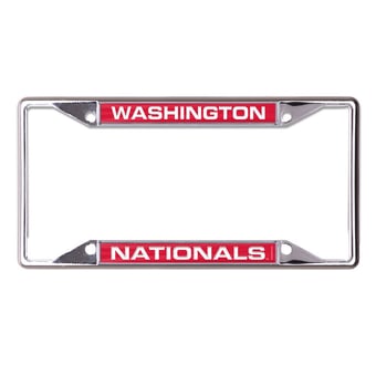 WinCraft Washington Nationals Inlaid License Plate Frame