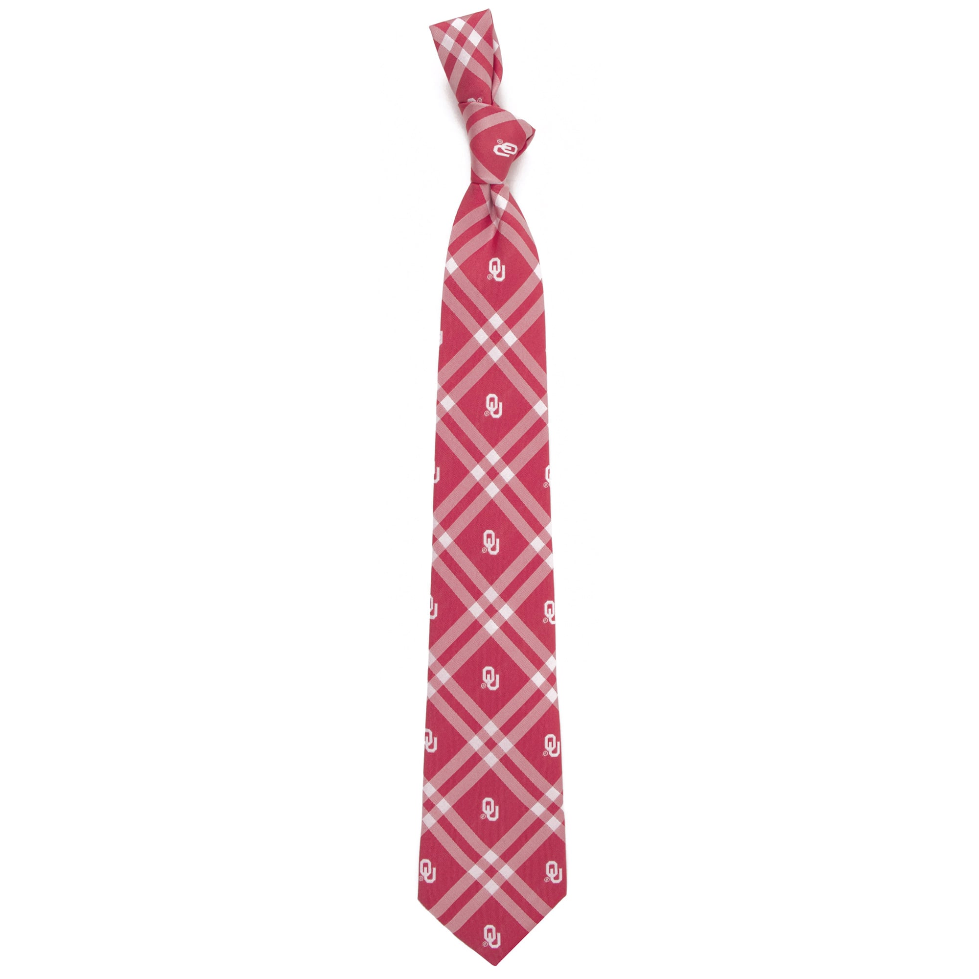 Men's Crimson Oklahoma Sooners Rhodes Tie