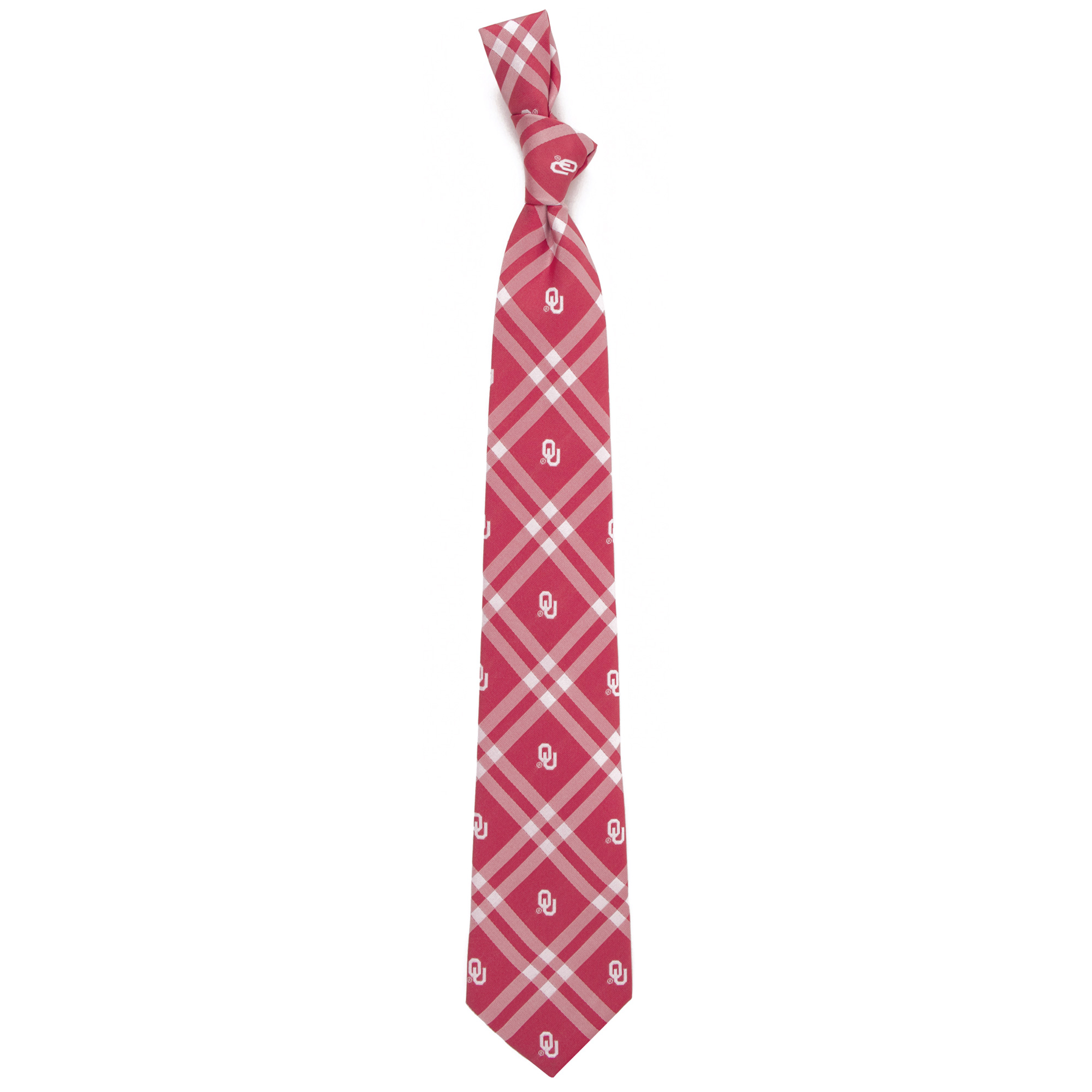 Men's Crimson Oklahoma Sooners Rhodes Tie