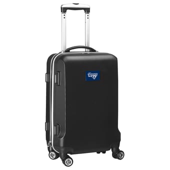 MOJO Black Los Angeles Rams 21" 8-Wheel Hardcase Spinner Carry-On Luggage