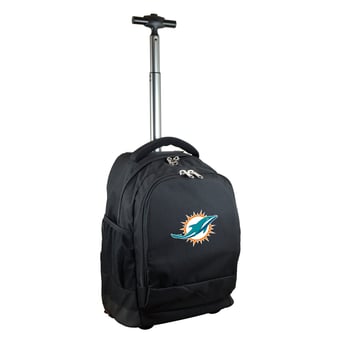 Miami Dolphins 19'' Premium Wheeled Backpack