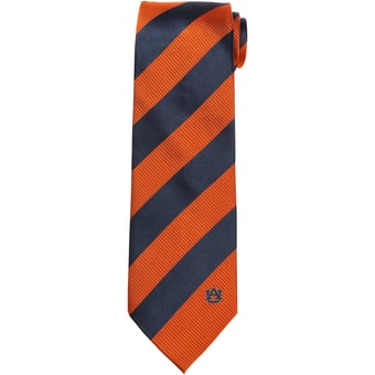 Men's Auburn Tigers Regiment Woven Silk Tie