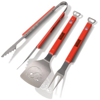 Fanpoint Cleveland Browns Spirit Series 3-Piece BBQ Set